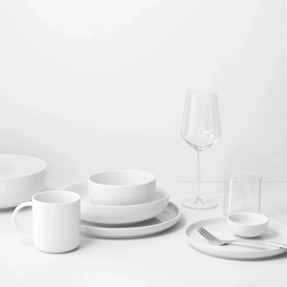 Ceramic Dinner Bowls (Set of 4) - Image 5