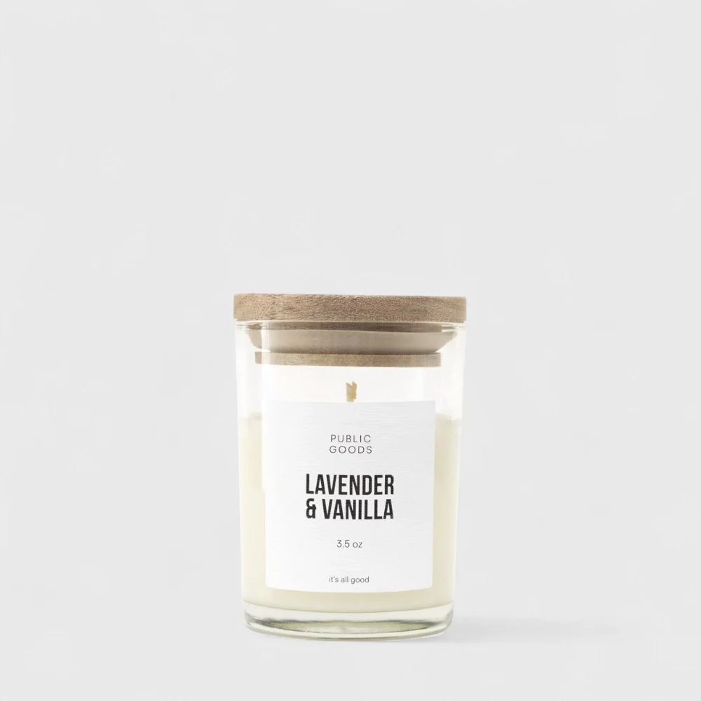 Lavender & Vanilla Soy Candle - Image 6