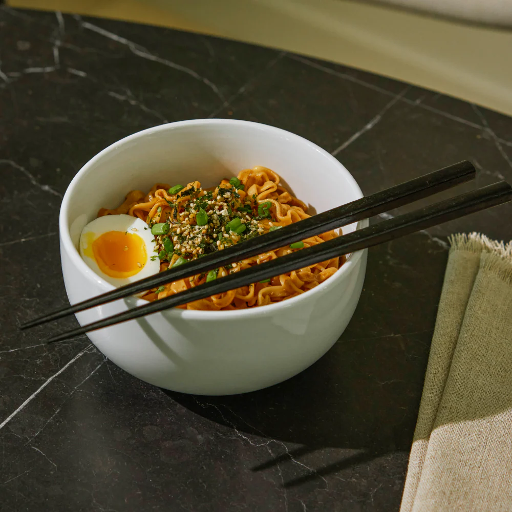 Spicy Sesame Oil Ramen Noodles - Image 4
