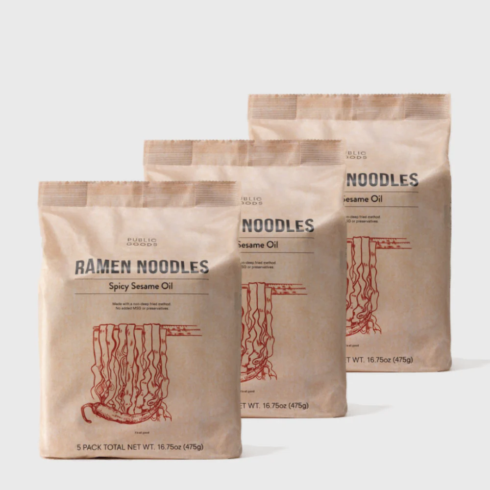 Spicy Sesame Oil Ramen Noodles - Image 5