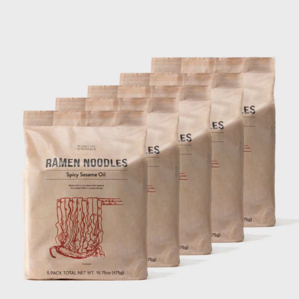 Spicy Sesame Oil Ramen Noodles - Image 6