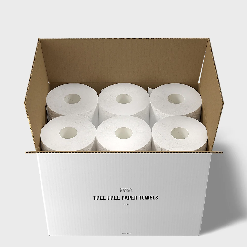 Tree Free Paper Towels 6 Rolls (Case of 6) - Image 5