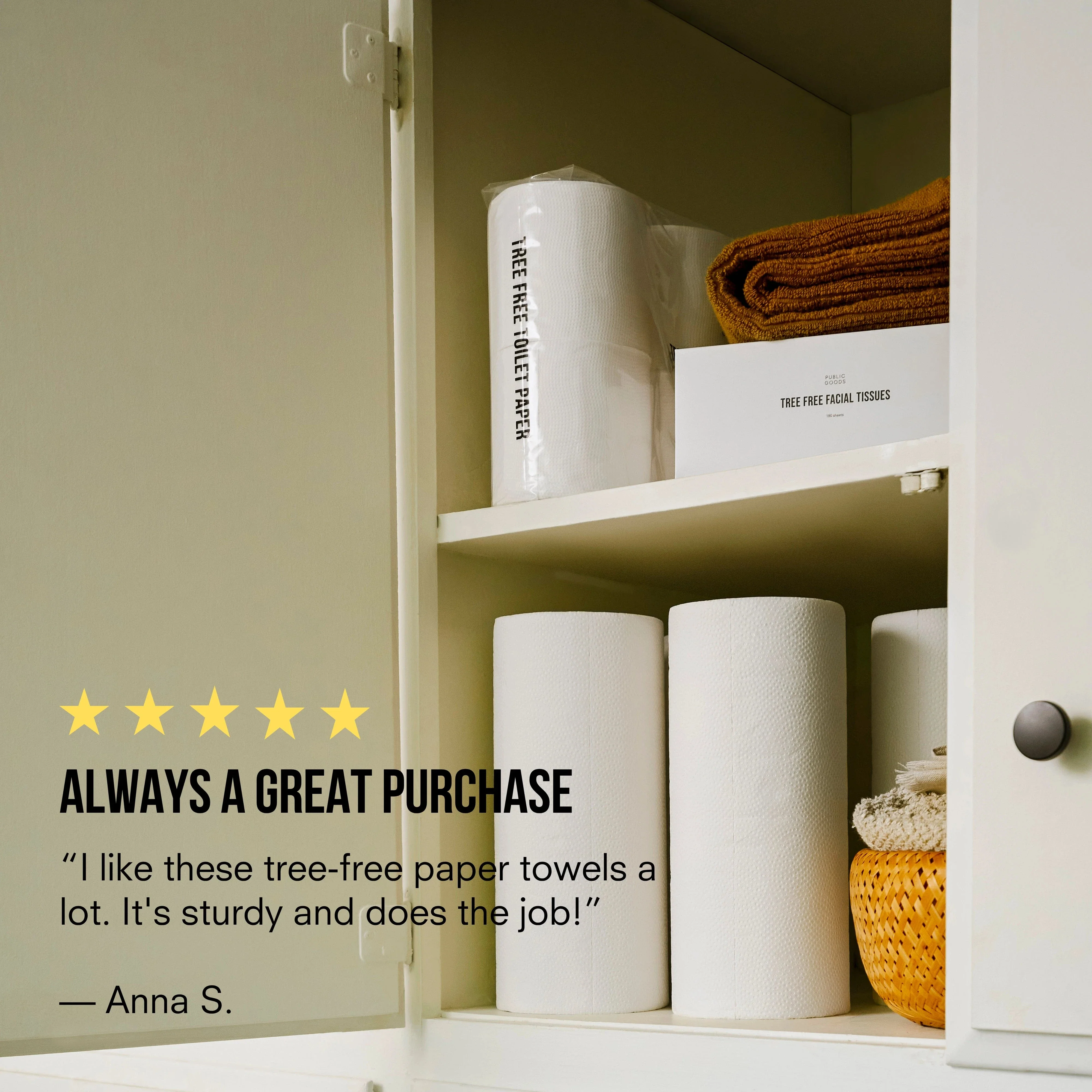 Tree Free Paper Towels 6 Rolls (Case of 6) - Image 6